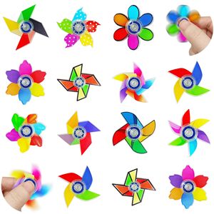 Merrycoo Bán Buôn New Lễ Hội Cung Cấp Trẻ Em Trẻ Em Đồ Chơi Nhỏ Đầy Màu Sắc Cối Xay Gió Hình Dạng Fidget Spinners Đồ Chơi Cho Quà Tặng - Product Image 4