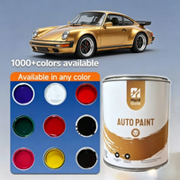 Vernis mat 2K à deux composants, spray anti-UV, peinture automobile longue durée pour la modification et la retouche des voitures de luxe