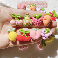 Coque de téléphone portable en résine faite à la main, motif fruits, accessoires d'art et de collection