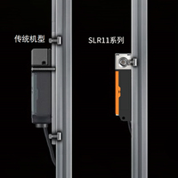 Interrupteur de verrouillage de porte de sécurité RFID, force de verrouillage de 2000N, niveau 2 OSSD PLe avec ISO13849-1 pour l'industrie automobile et les batteries au lithium