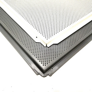 ACEPLATE <strong>Ceiling</strong> Tilles Installation System <strong>Ceiling</strong> Panel <strong>Ceilings</strong> Lay in Aluminum Hotel Metal Square Modern Flat <strong>T</strong> <strong>Bar</strong> - Product Image 2