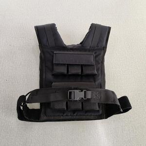 Chaleco con Peso Ajustable, Venta de Fábrica, Chaleco de Fitness con Placa de Acero, Bolsa de Arena con Plomo, Material de Nailon, Chaleco con Peso - Product Image 4