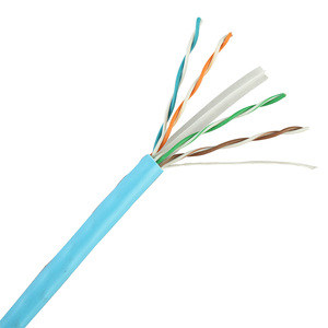 Nhà Máy Nhà sản xuất giá CAT5e CAT6 UTP cáp mạng Cáp màu xanh 300M 23/24AWG CCA CAT5e CAT6 LAN Cáp cho Internet - Product Image 5