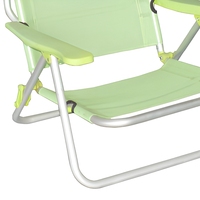 Chaise de plage pliable réglable et chaise longue au design moderne pour une utilisation en extérieur dans le parc, la piscine, le jardin, l'hôtel, la villa, la terrasse