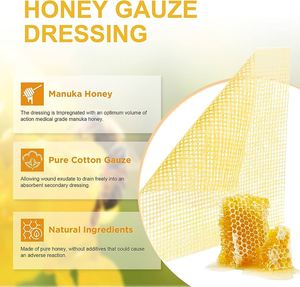 <span class=keywords><strong>Manuka</strong></span> มานูก้าน้ำสลัดผ้าก๊อซตักน้ำผึ้ง10X10ซม. - Product Image 2