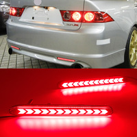Pour Honda Odyssey 2007-2008, feux de freinage LED spéciaux et feux antibrouillard arrière.