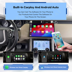 ZWNAV <span class=keywords><strong>Android</strong></span> 14 Radio de coche reproductor Multimedia navegación GPS Carplay IPS Unidad Principal para Land Rover Range Rover Sport 2014-2017 - Product Image 3