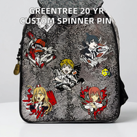 Broche en émail personnalisée Anime, en alliage de zinc, badge de revers de manga japonais pour promotion de club de fans, cadeau