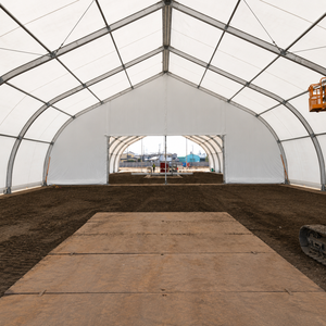 Tenda Prefabbricata in Alluminio Resistente, Tettoia Modulare Industriale per Hangar e Impianti Sportivi - Product Image 3