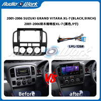 Marco para Reproductor de DVD de 9 Pulgadas para Auto Android, para SUZUKI GRAND VITARA XL-7 2001-2006, Audio Estéreo, GPS, con Arnés de Cableado