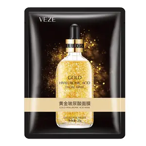 OEM Eigenmarke VENZEN ZOZU Fabrik Hautpflege 24K reines Gold Gesichtsmaske