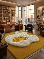 Tapis doux de haute qualité fait main pour salon et chambre à coucher