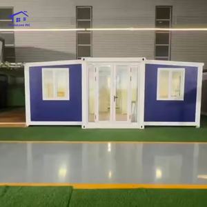 Maison préfabriquée moderne de 40 pieds, 20 pieds, mobile, extensible, conteneur, 2, 3, 4 chambres, villa préfabriquée, maison portable à vendre - Product Image 3