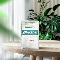 Prix direct fabricant : Pectine en poudre naturelle jaunâtre, épaississant alimentaire, 25 kg, stabilisateur de qualité alimentaire