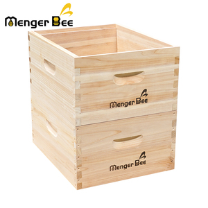 American Warehouse Stock New Menger Bee Langstroth Beehive 10 Frame Deep Box Fir Wood 20mm Thickness Dovetail Joint Unassembled - Product Image 6