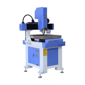 Mould making CNC router 6060 for aluminum copper milling high configuration