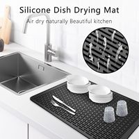 Tapis de couverture de cuisinière en silicone de cuisine résistant à la chaleur de 28 "x 20" pour protecteur de comptoir
