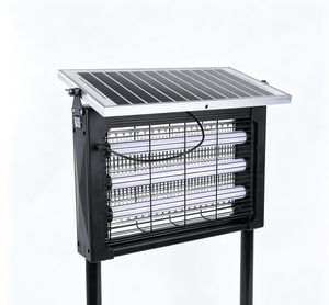 <b>Solar</b> <b>Powered</b> UV Bug Zapper Mosquito Killer <b>Lamp</b> Waterproof Outdoor Indoor Pest Control Light - Product Image 3