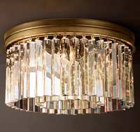Lámpara de Techo de Cristal Dorado de Diseño, Lámpara LED Moderna de Lujo para el Hogar, Iluminación para Hoteles y Villas, Personalizable