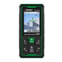 Télémètre laser numérique extérieur SNDWAY SW-150GQ à faisceau vert avec caméra
