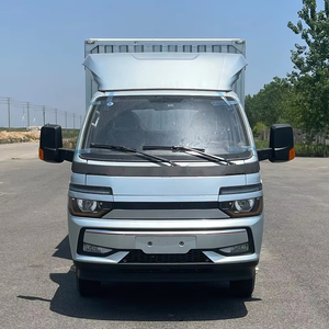 Nouveau camionnette de livraison urbaine Runli à double cabine 115 CV Diesel Euro 6, plaque bleue, petit fourgon de transport, frein hydraulique - Product Image 1
