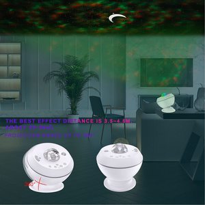 Projecteur LED intelligent Wifi étoiles et lune, décoration lumineuse, projecteur 2 en 1, projection Terre-Lune 360°, projecteur laser RGB - Product Image 5