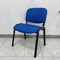 Chaises de bureau colorées empilables en tissu pour conférences, événements et formations – Design économique et robuste