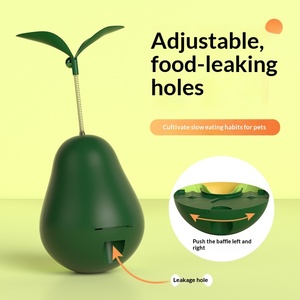 Jouet pour chat transfrontalier écologique : Balle à bascule distributrice de nourriture, gadget d'auto-amusement, à la menthe avocat lyophilisée - Product Image 4