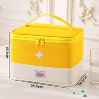 Trousse médicale de différentes tailles, sac de rangement, trousse de sécurité pratique pour fournitures médicales, trousse de premiers soins en famille pour les voyages en plein air, vente en gros