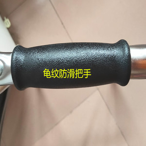 Déambulateur Kangya en acier inoxydable avec roues grises à courbure unique, aide à la mobilité pour personnes âgées - Product Image 3