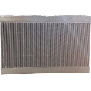 Plaque de radiateur en aluminium de haute qualité personnalisée refroidisseur d'huile à ailettes noyau d'échangeur de chaleur pour échange de chaleur de réfrigération - Product Image 3