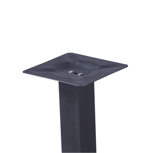 Cast Iron <b>Table</b> <b>Legs</b> Double Column Heavy Duty Rectangular Flat Steel Plate Restaurant <b>Table</b> Support Industrial Design Durable - Product Image 2