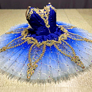 Costume <span class=keywords><strong>da</strong></span> Balletto della Bella Addormentata per Bambine, con Gonna in Tulle Senza Maniche per Competizioni e Spettacoli - Product Image 1