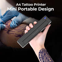 Impresora de Tatuajes A46S de Alta Velocidad y Silenciosa, Venta al Por Mayor, Personalizable, de Fábrica, Funcionamiento Silencioso, Ideal para Estudios de Tatuajes Concurridos