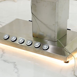 Modern Beauty Shop Salon Furniture Black Leather Facial Salon Bed Gold Metal Base 3/4 Motor <b>Electric</b> Esthetician Living Room - Product Image 2