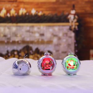 Hot Selling Snowman Santa in Christmas Decoration Ball with Mini Led <b>Light</b> up for Christmas <b>Tree</b> Ornament or Party Table Decor - Product Image 4