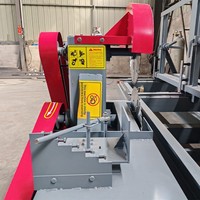 Scie à table coulissante automatique pour rondins de bois, équipement de traitement du bois haute efficacité pour usine de bois et scierie