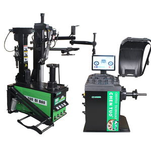 Changeur de <span class=keywords><strong>pneu</strong></span> combiné professionnel entièrement automatique et machine d'équilibrage de roue pour la <span class=keywords><strong>réparation</strong></span> de pneus de voiture - Product Image 1