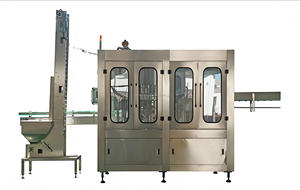 Machine de remplissage automatique de boisson de gaz de boisson non alcoolisée pour l'équipement en plastique de production de jus de soude pour l'industrie alimentaire des boissons - Product Image 4