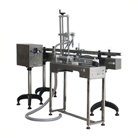 Remplisseuse automatique pneumatique à tête unique YT1T-1G pour bouteilles en verre et en plastique, contrôlée par PLC, pour liquides clairs non carbonés