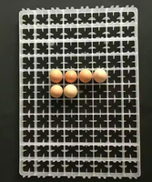 Pièces de rechange d'incubateur de bonne qualité 88 plateaux d'oeufs de poulet 63 plateaux d'oeufs de canard de capacité Poulty 221 plateaux d'oeufs de caille fournis en usine