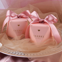Boîtes pliantes en papier d'art personnalisées de luxe pour cadeaux de mariage, avec revêtement UV et ruban, vente en gros