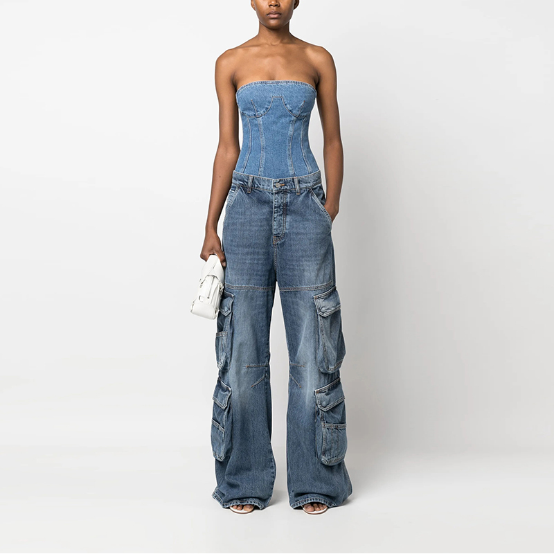 Low Waist Wide Leg Loose Fit