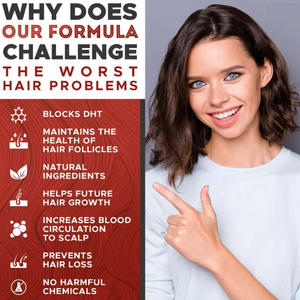 แคปซูล DHT Hair Spot Blocker สำหรับผู้ใหญ่ ขายตรงจากโรงงาน ไม่เหมาะสำหรับวัยรุ่น เด็ก และสตรีมีครรภ์ - Product Image 2