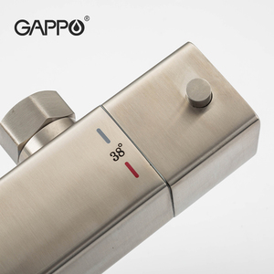 Gappo <span class=keywords><strong>ก๊อก</strong></span>น้ำฝนเ<span class=keywords><strong>ปิด</strong></span>/<span class=keywords><strong>ปิด</strong></span>ห้องน้ำที่ทันสมัยชุด<span class=keywords><strong>ฝักบัว</strong></span>อาบน้ำควบคุมอุณหภูมิ Duchas G2499-40 - Product Image 2