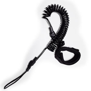 Laisse de planche de surf en TPU haute élasticité de 10 pouces, accessoires de ski nautique, corde de sécurité pour planche de surf, directement de l'usine - Product Image 3