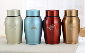 Urnes funéraires en métal inoxydable <span class=keywords><strong>pour</strong></span> animaux de compagnie, cadeaux commémoratifs, motif personnalisé et gravure au laser de lettres, <span class=keywords><strong>urne</strong></span> funéraire <span class=keywords><strong>pour</strong></span> chiens, cendres de <span class=keywords><strong>chat</strong></span> - Product Image 2