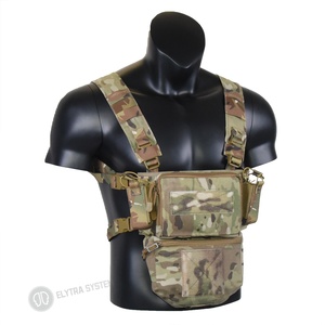 Equipo de aparejo de pecho táctico clásico estilo D3 Chaleco táctico de propósito general ligero con bolsa de caída <span class=keywords><strong>MU</strong></span> - Product Image 5