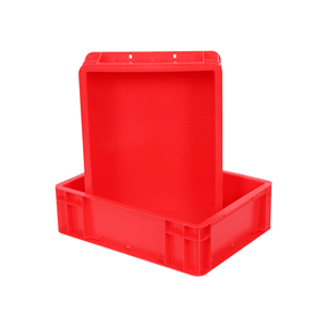 Cassa in Plastica Impilabile Industriale con Protezione <span class=keywords><strong>da</strong></span> Scariche Elettrostatiche Conforme agli Standard UE QS - Product Image 5