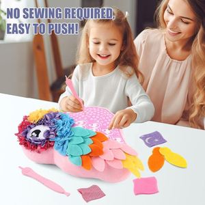Zhorya - Kits de Manualidades de Peluche Personalizados, Almohada de Animales de Peluche para Niños, Niñas y Niños Pequeños - Product Image 2
